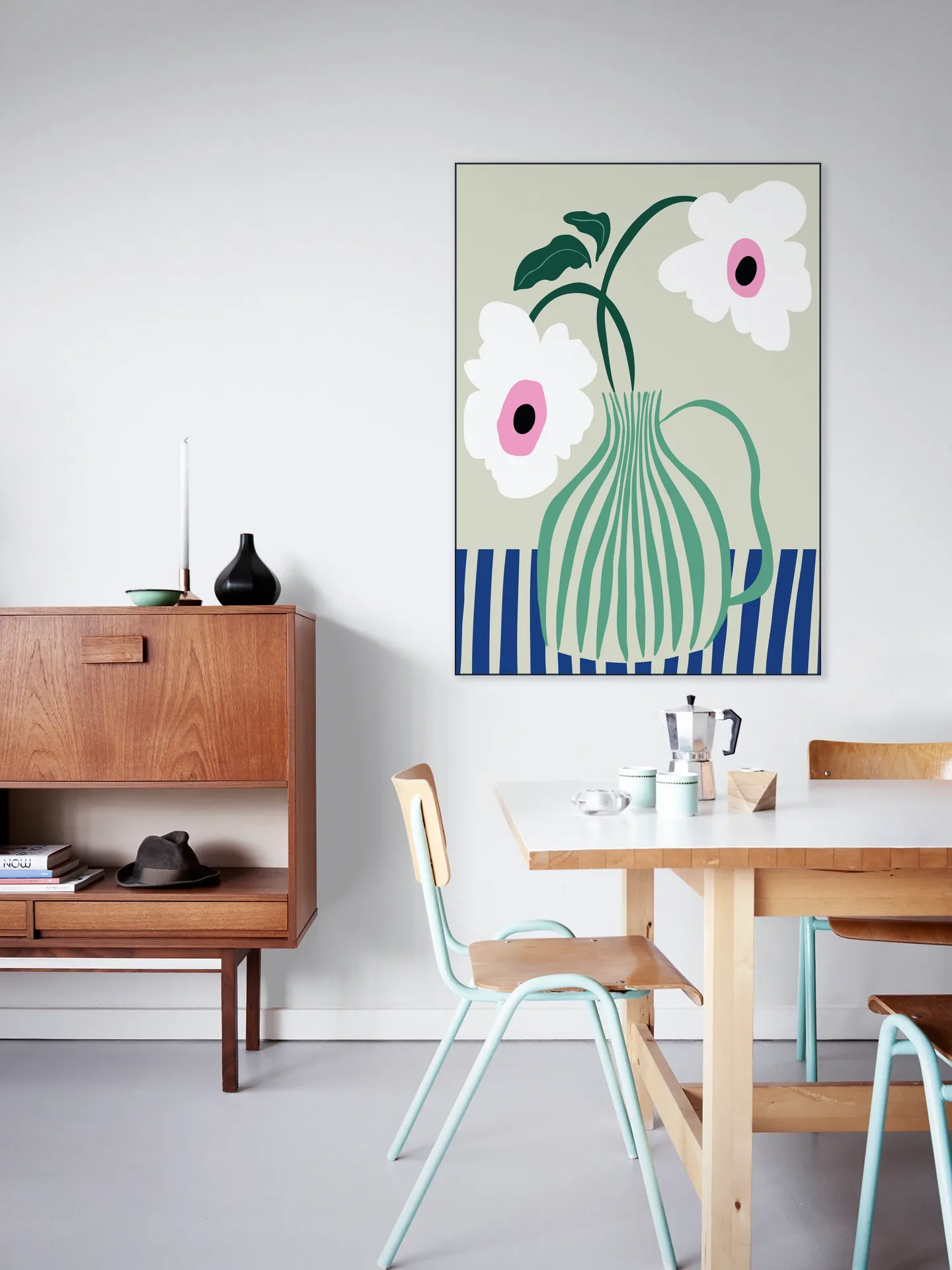 Floral Pottery Delight