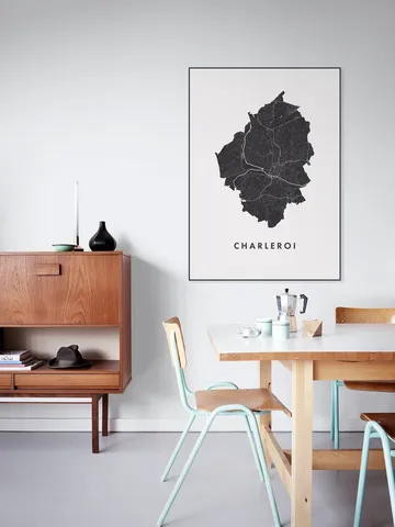 Charleroi City Map