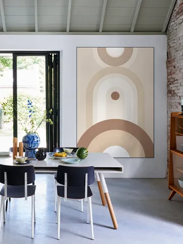 Beige Mid Century Poster No.2