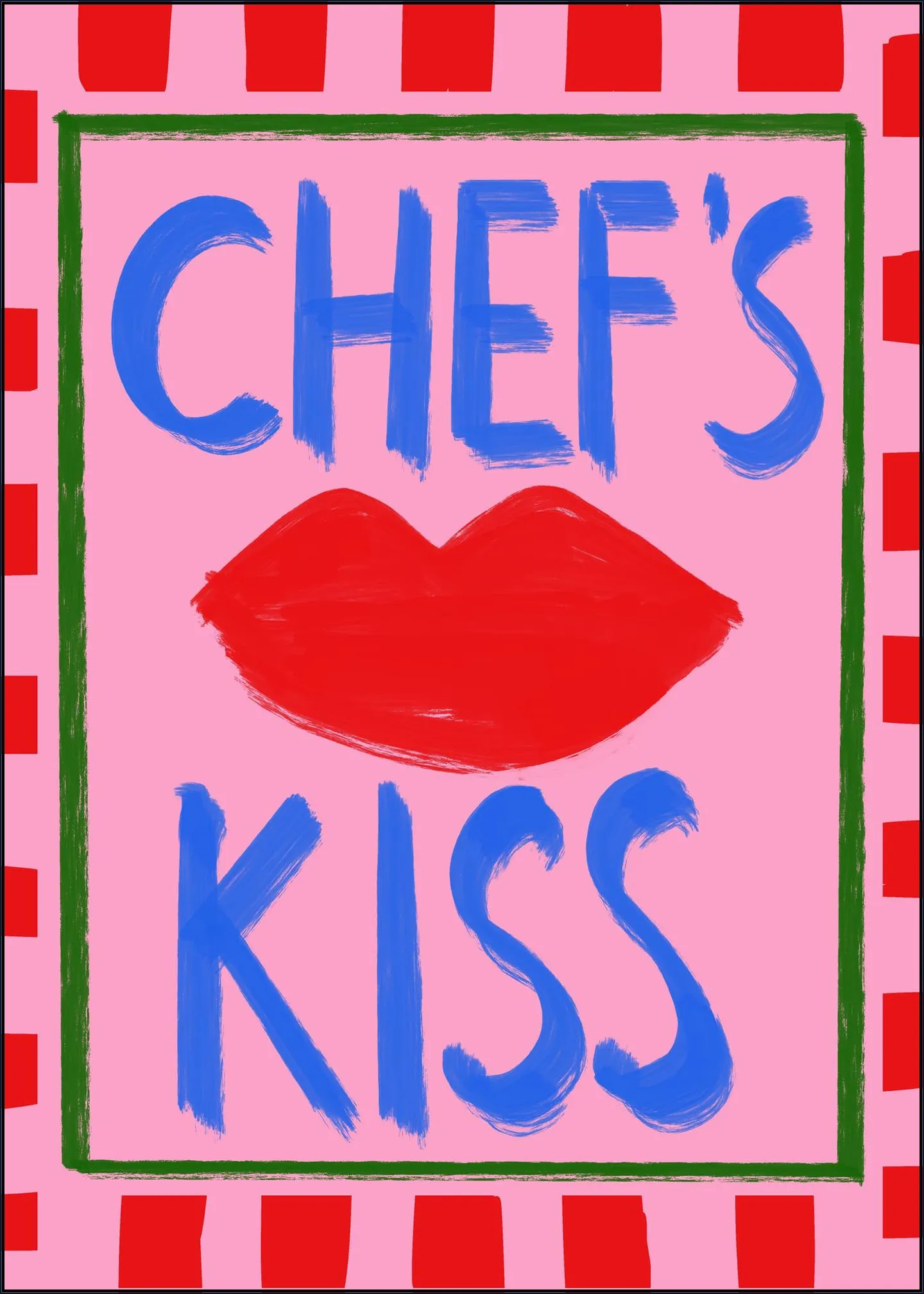 Chef's Kiss Lips