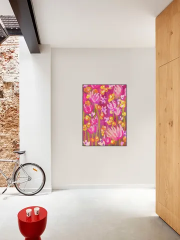 Heartwarming Abstract Flower Garden