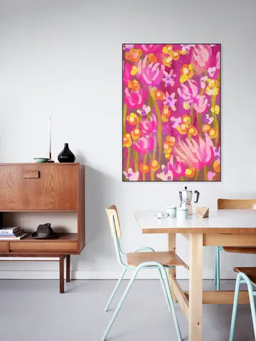 Heartwarming Abstract Flower Garden