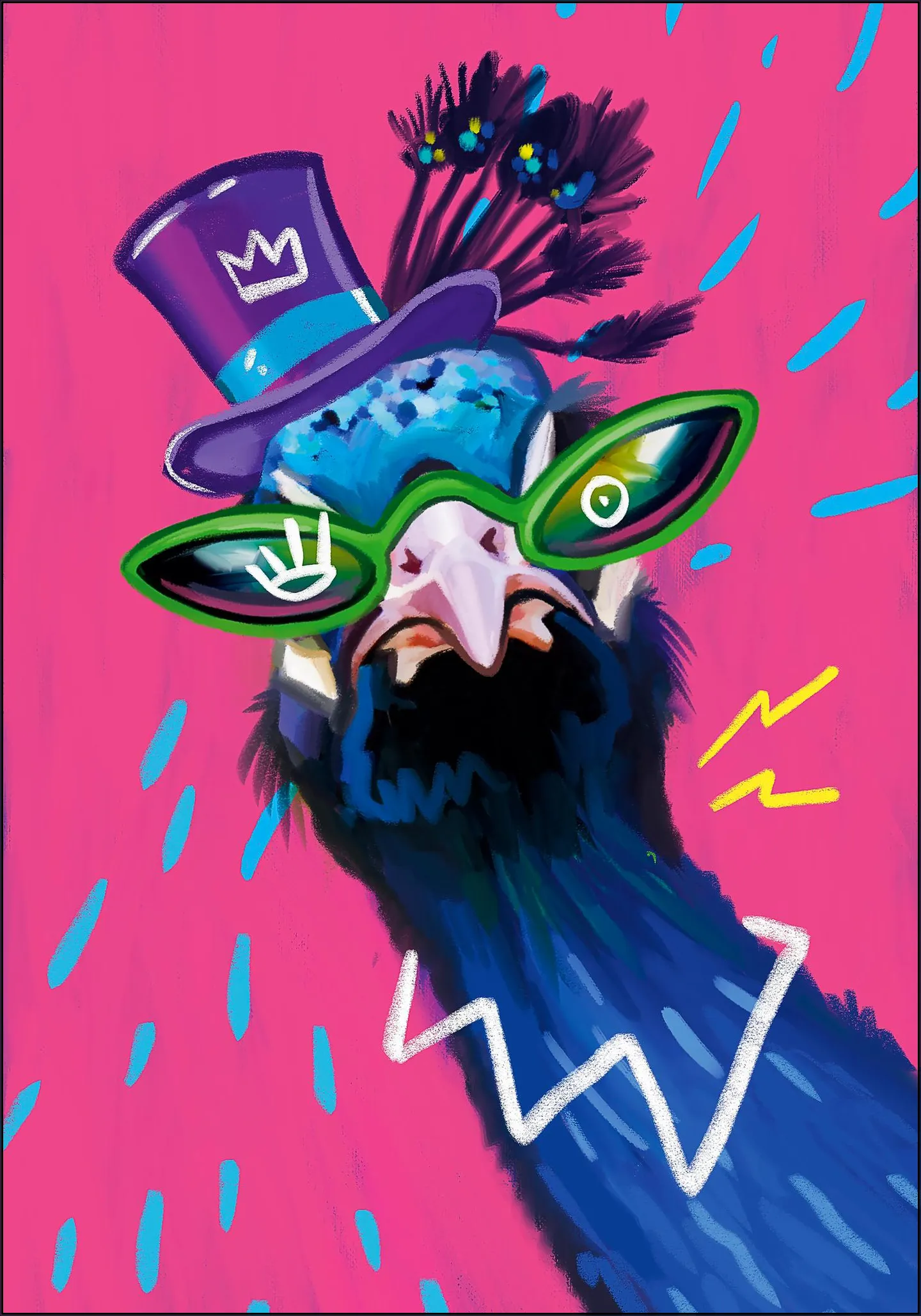 Party Peacock