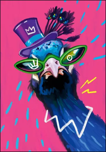 Party Peacock