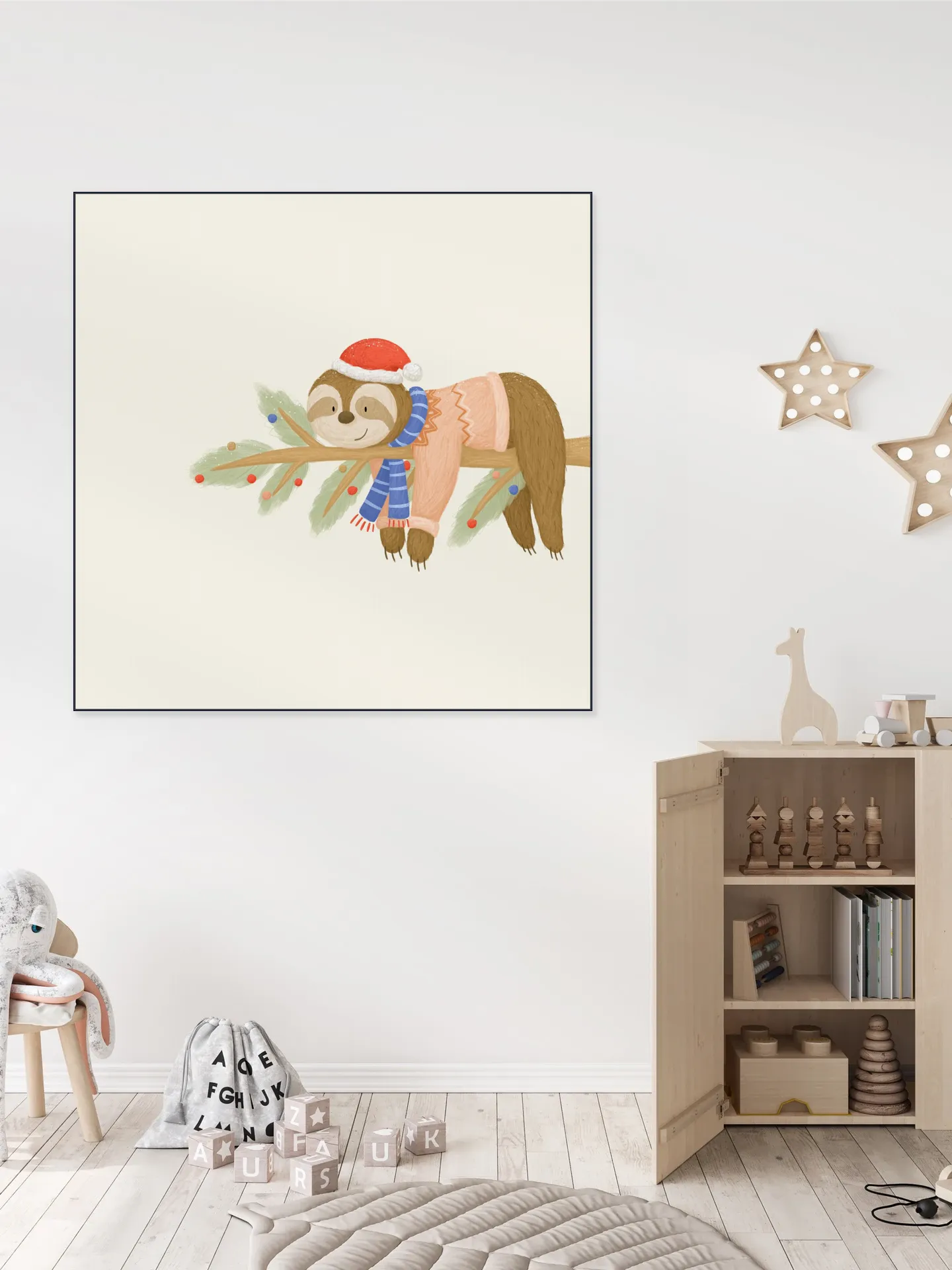 Christmas Sloth