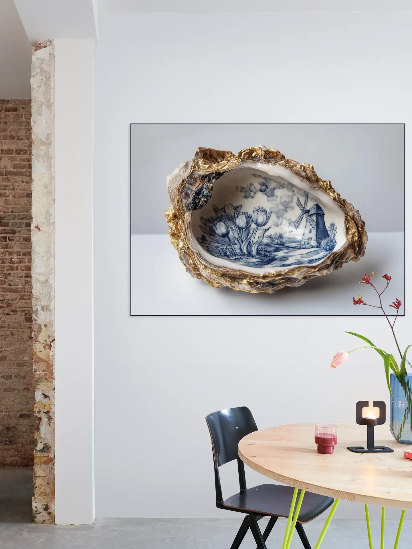 Delft Blue Oyster 2