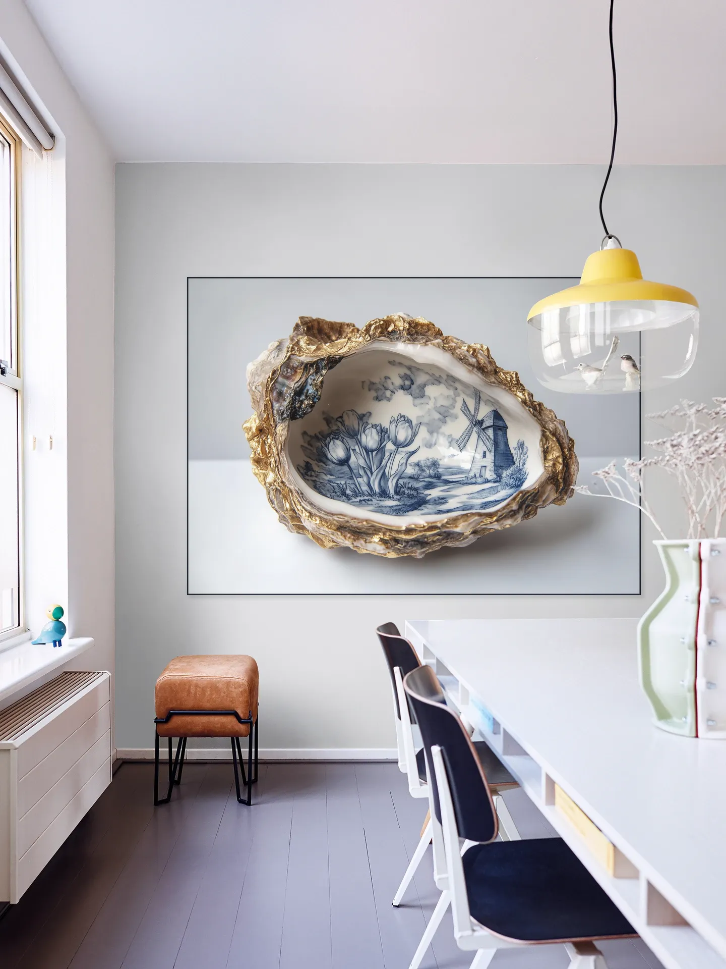 Delft Blue Oyster 2