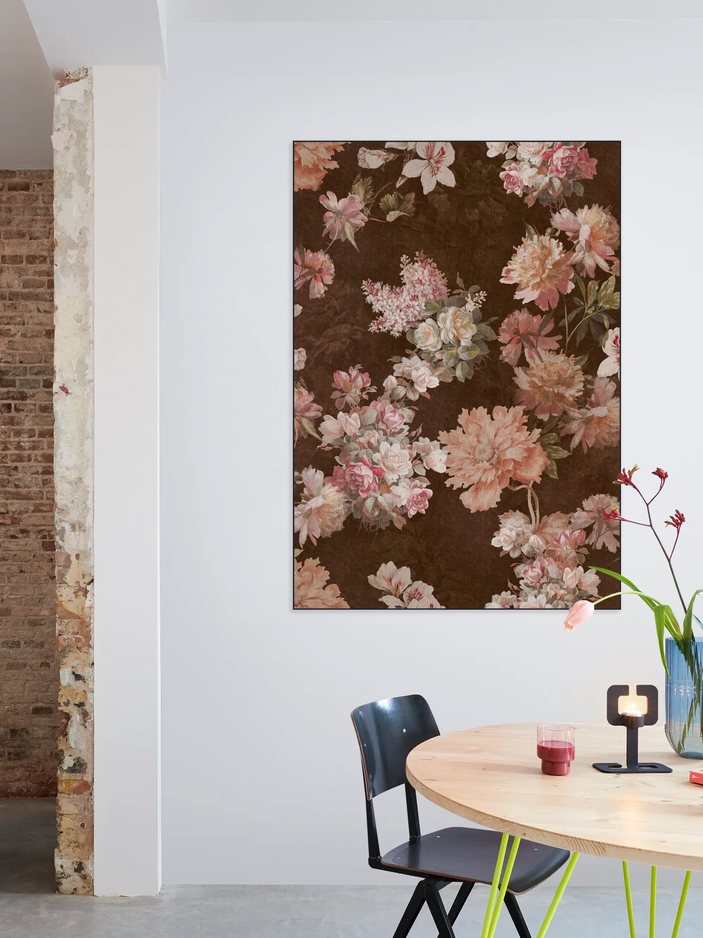 Moody Baroque Roses and Flowers
