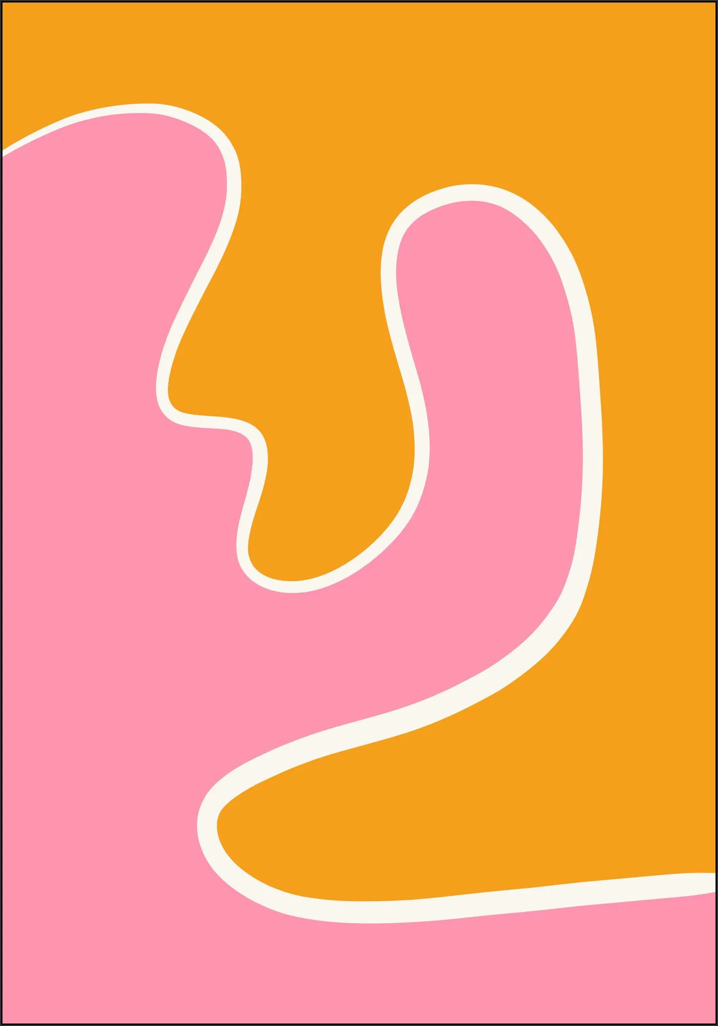 Groovy Swirl Pink Orange