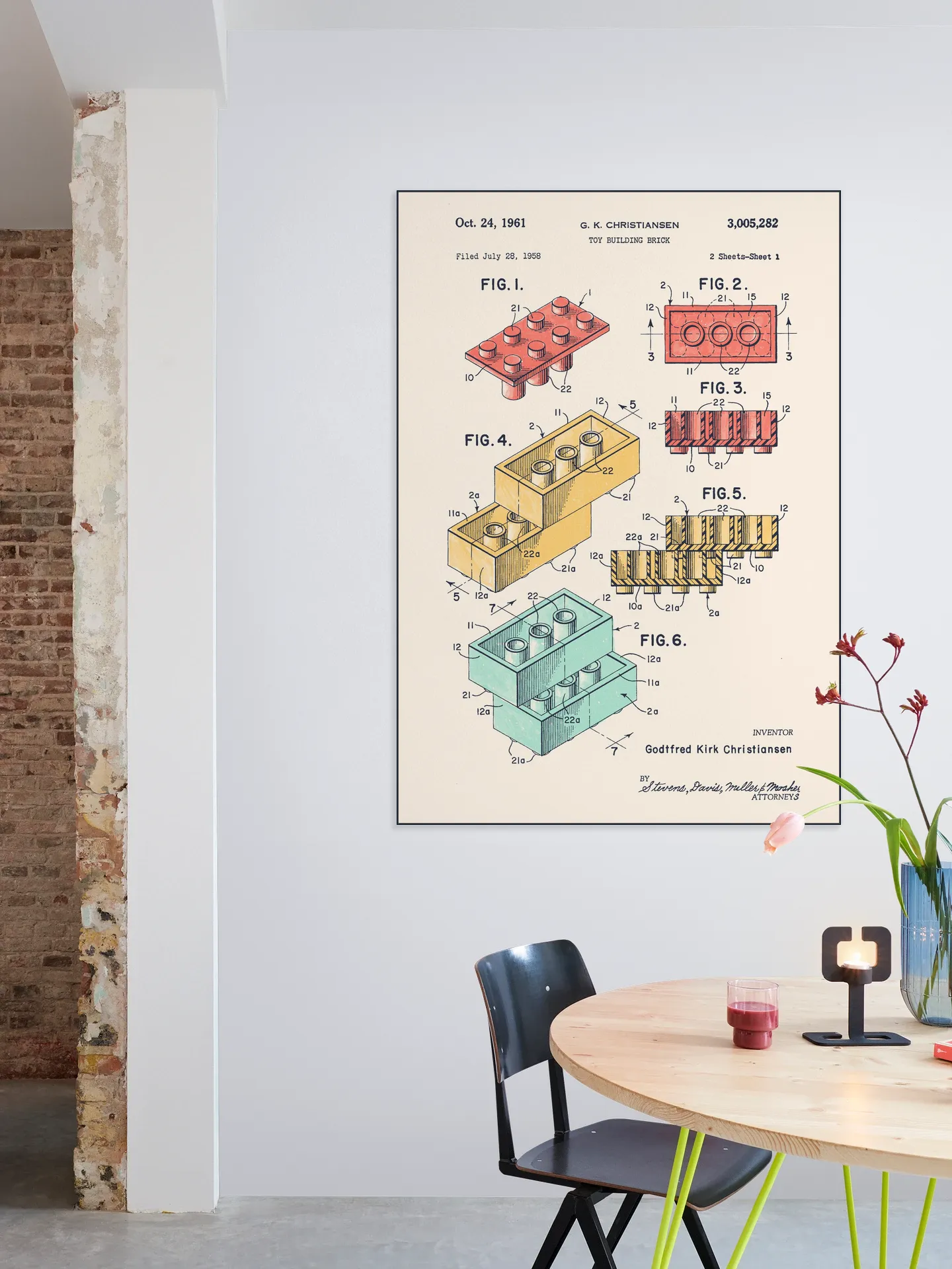 Lego Print Color