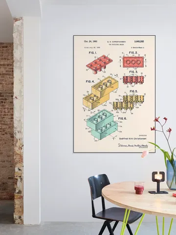 Lego Print Color