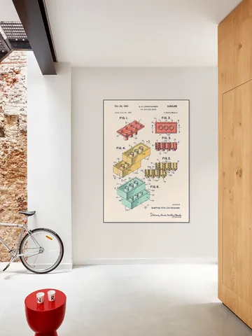 Lego Print Color