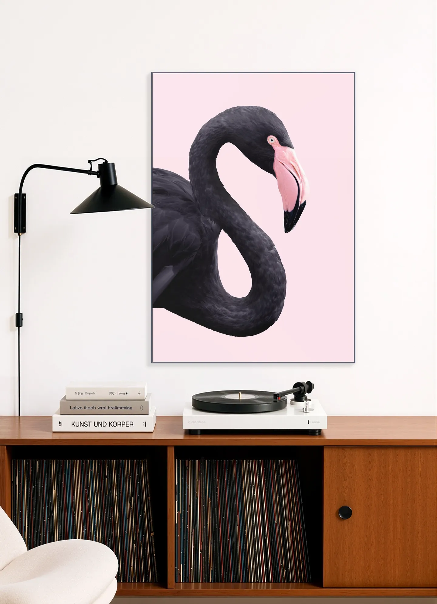 Black Flamingo
