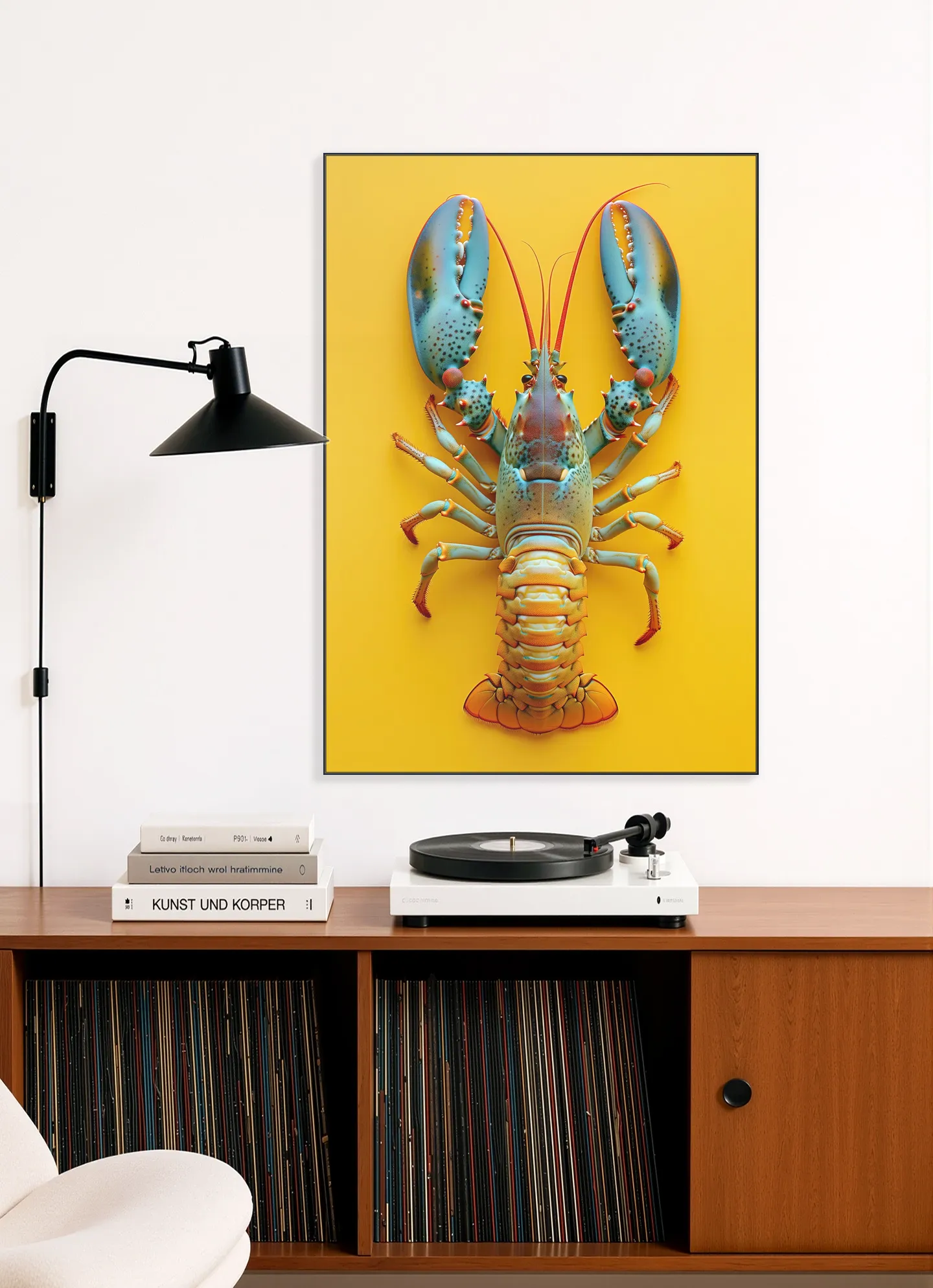 Lobster Yellow Pineapple Style