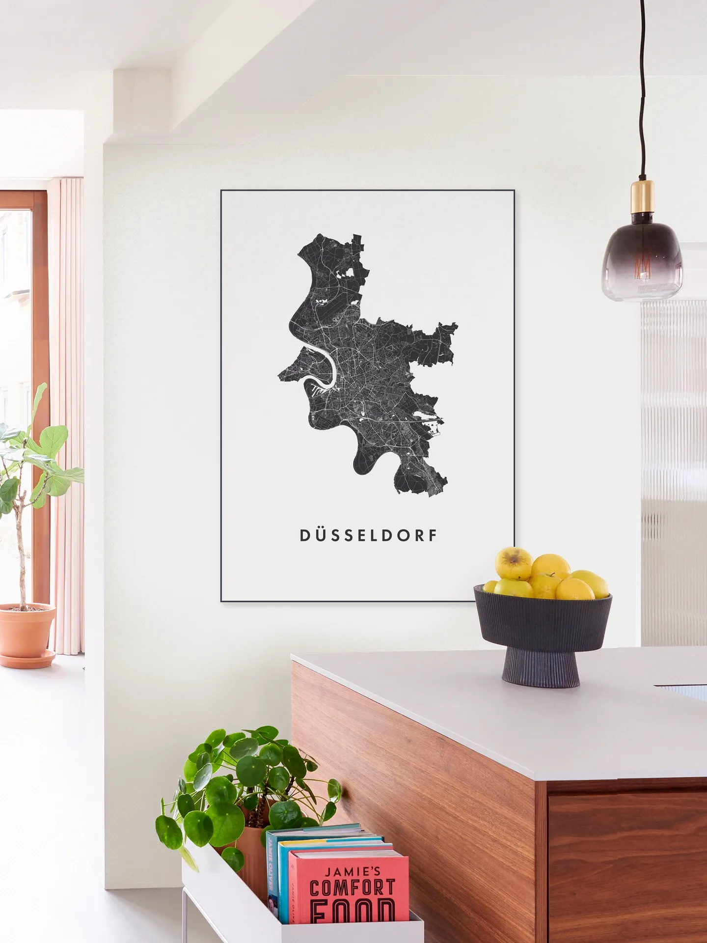 Düsseldorf City Map