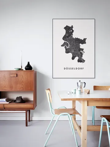 Düsseldorf City Map