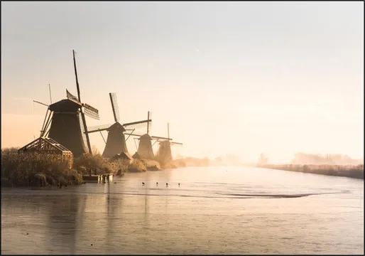 Dutch Morning at Kinderdijk