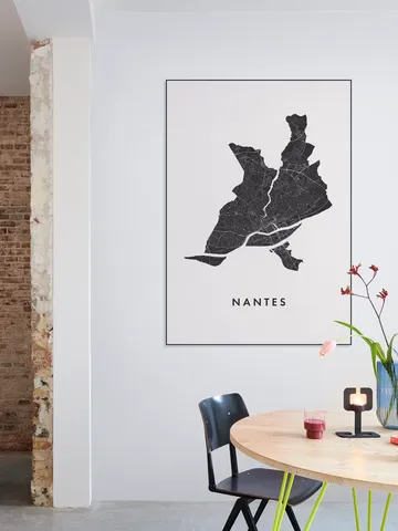 Nantes City Map