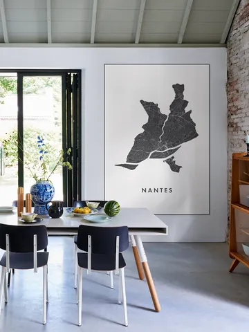 Nantes City Map