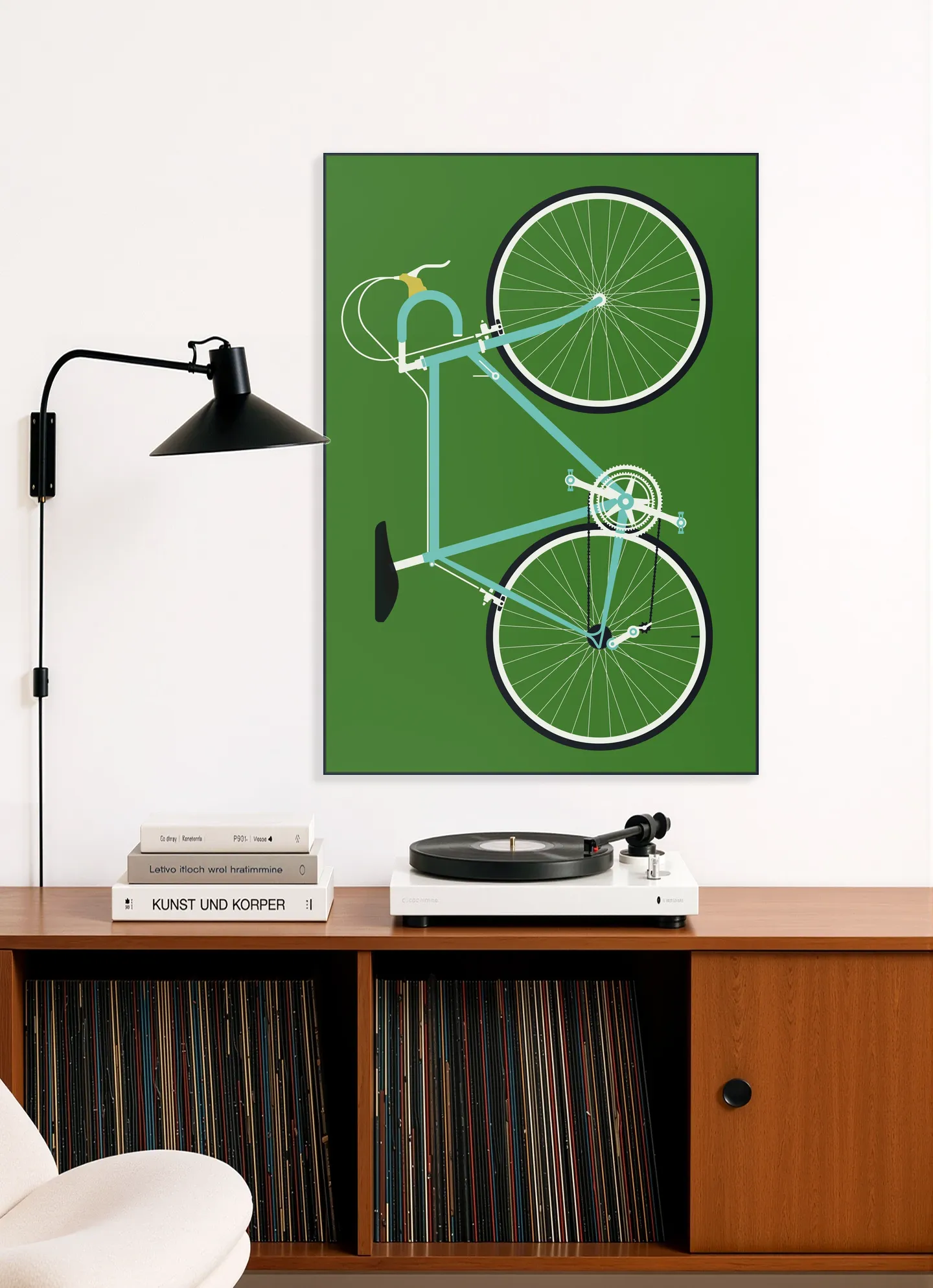 Racing Bike Blue