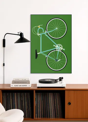 Racing Bike Blue