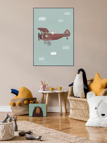 llama aviator blue sky