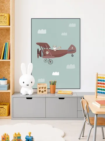 llama aviator blue sky