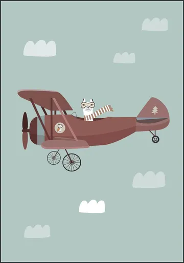 llama aviator blue sky