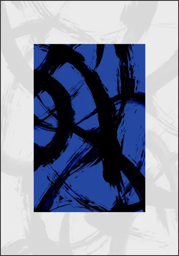 Abstract Brush Strokes 98Y