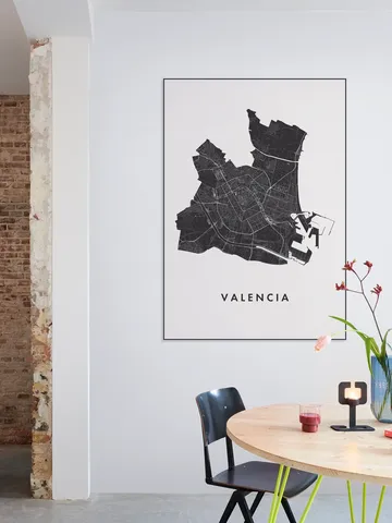 Valencia City Map