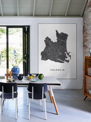 Valencia City Map