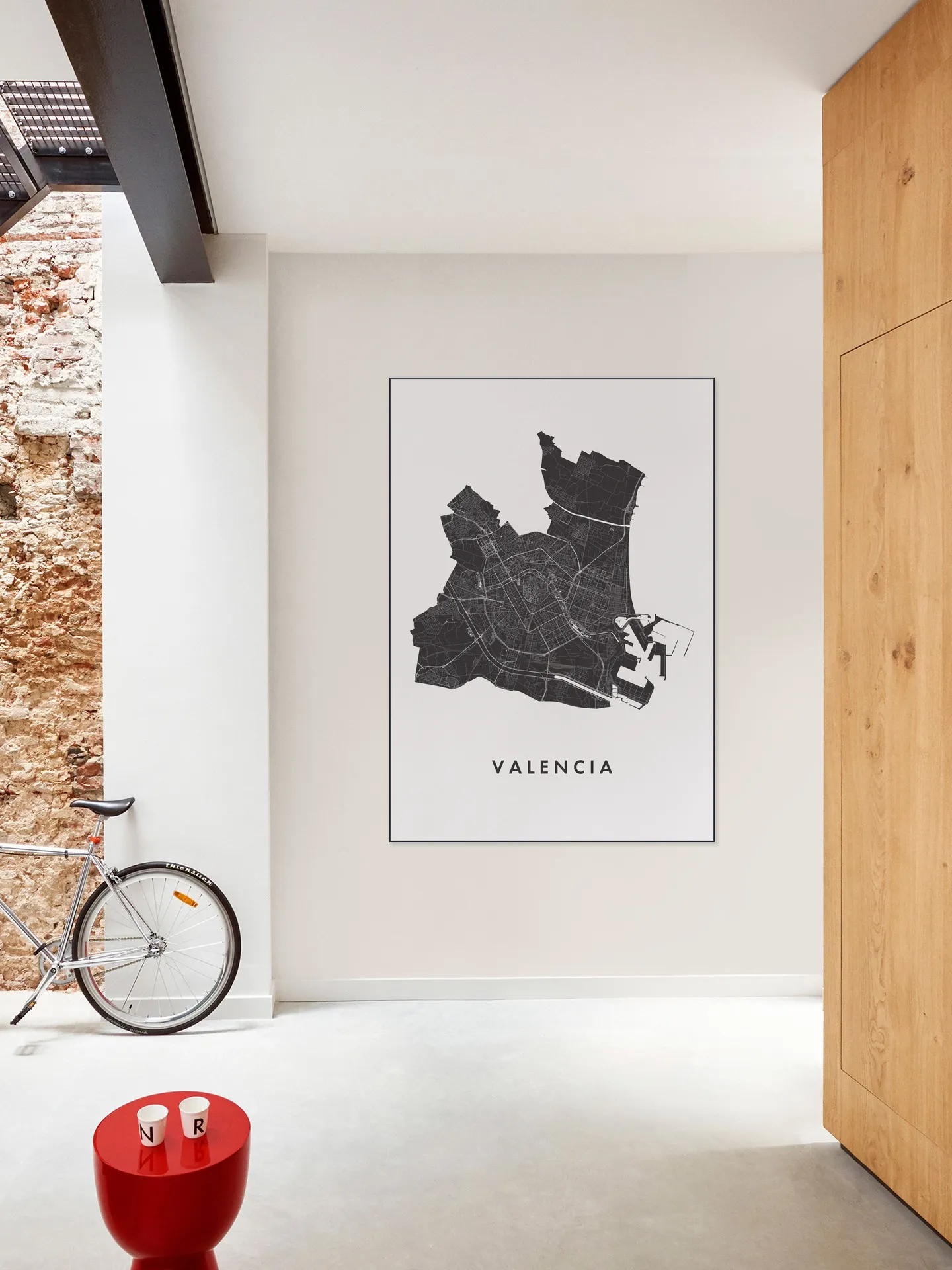 Valencia City Map