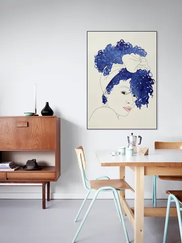 Sexy Lady with Curls