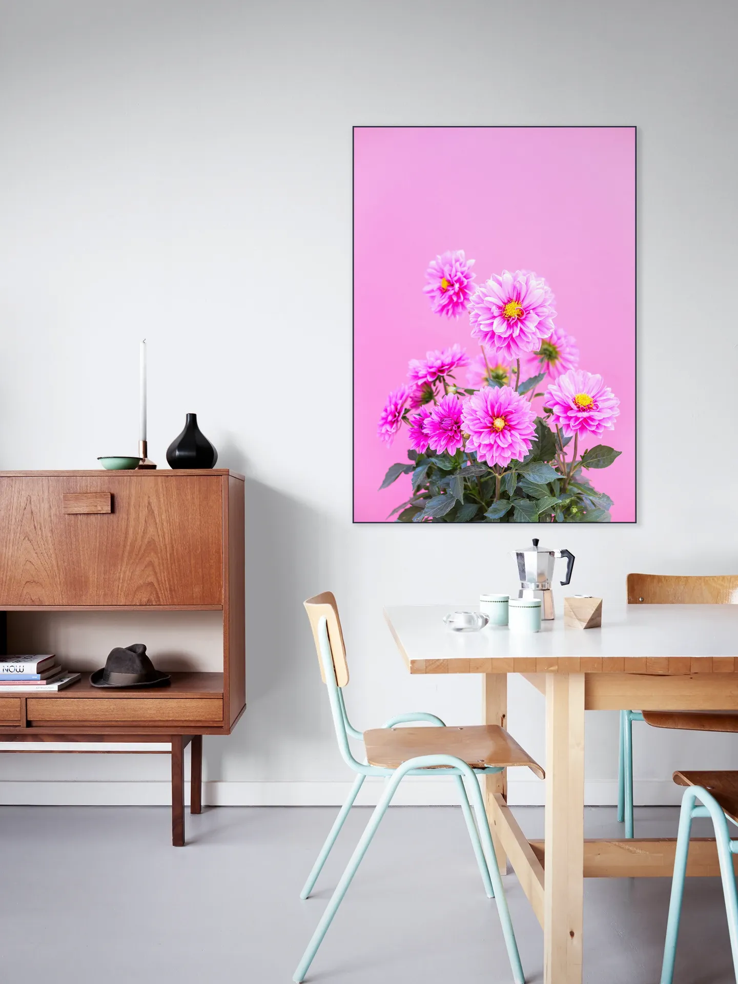 Flowers in Pink