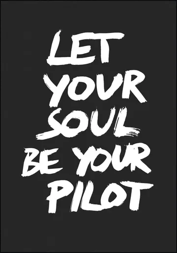 Let your Soul be your Pilot