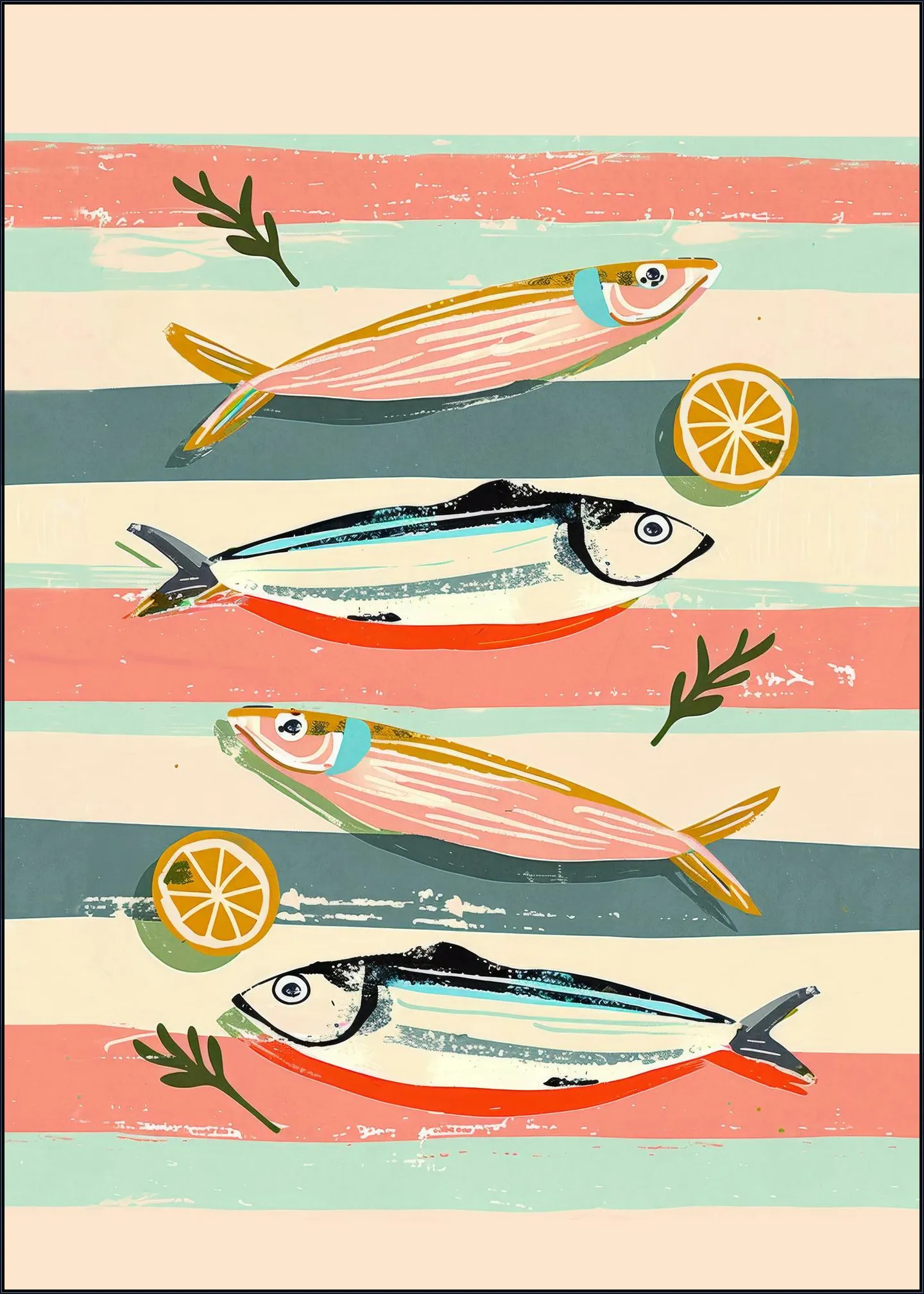 Sardines on Stripes