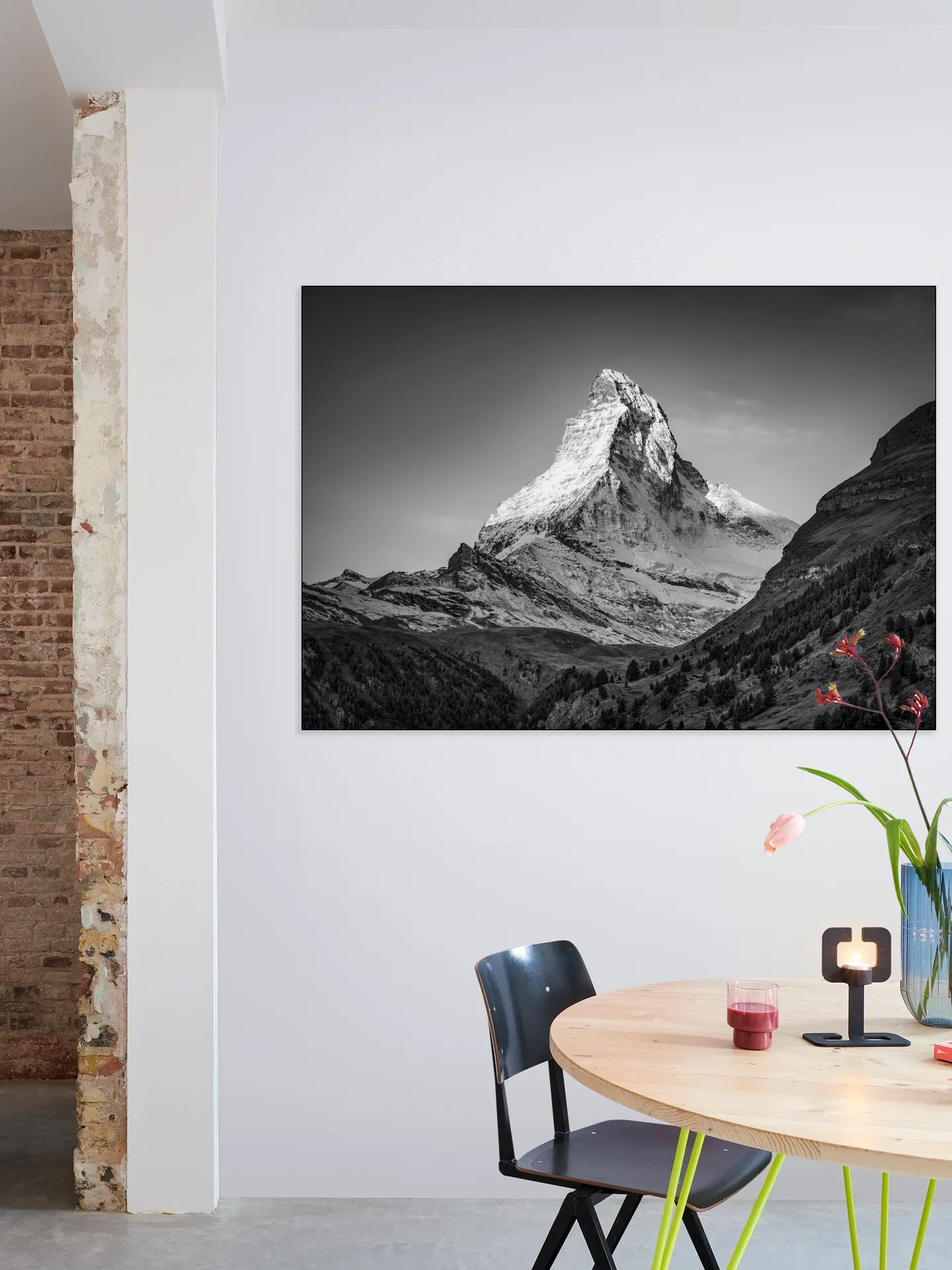 Peak of Matterhorn mountain, Zermatt, Switzerland