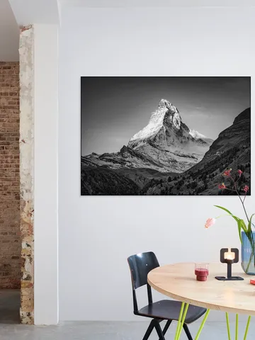 Peak of Matterhorn mountain, Zermatt, Switzerland