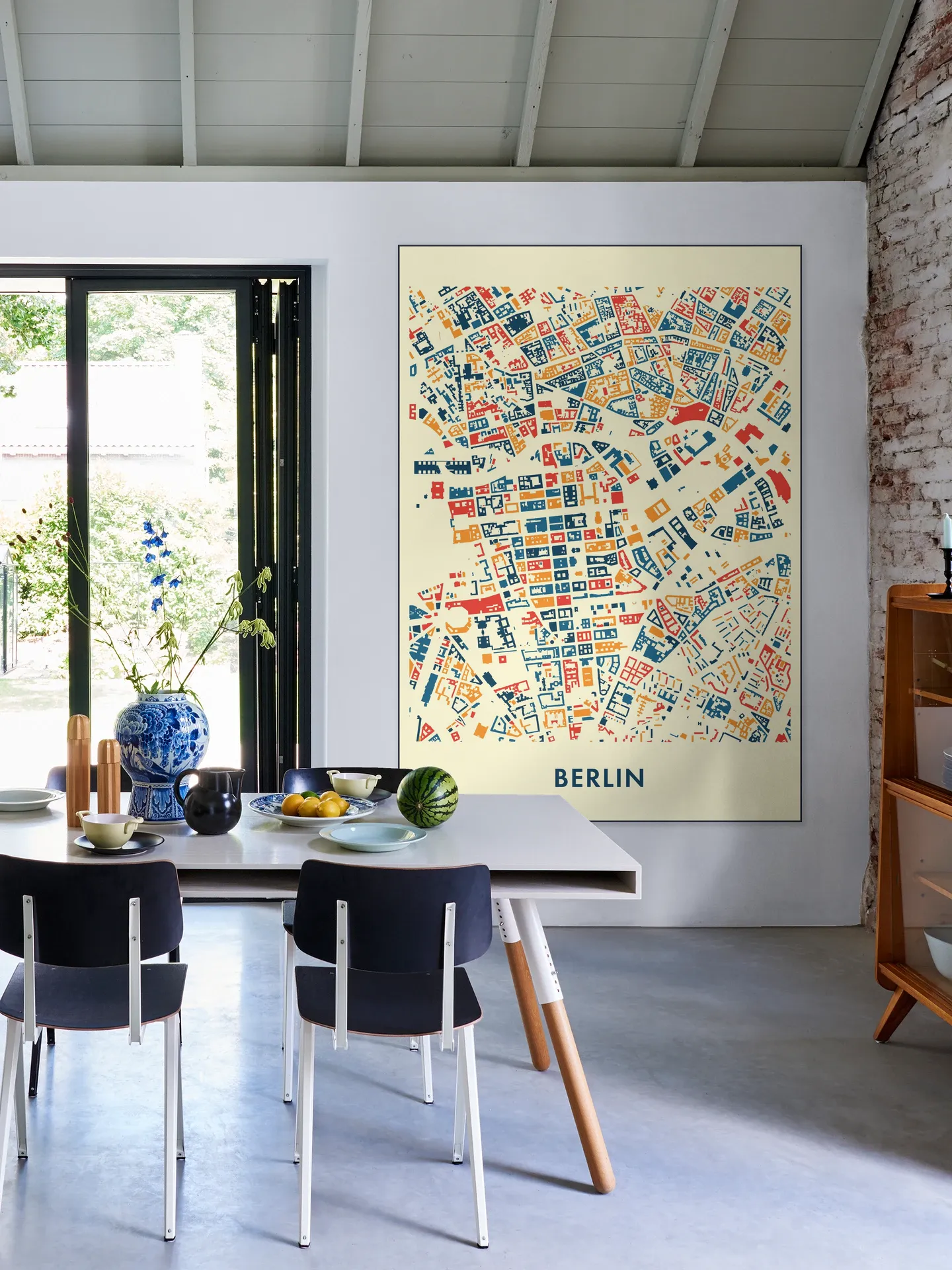 Berlin Mosaic City Map