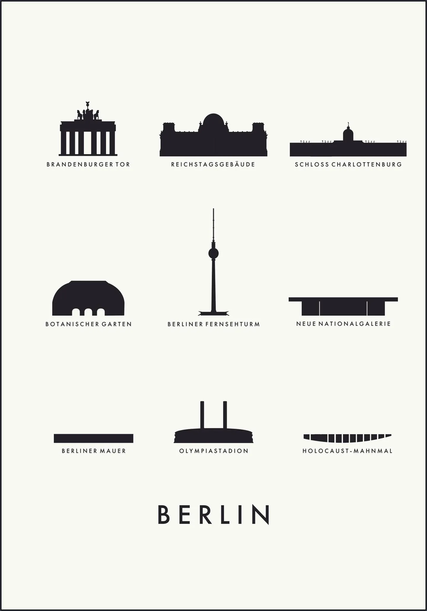 Berlin Architecture white