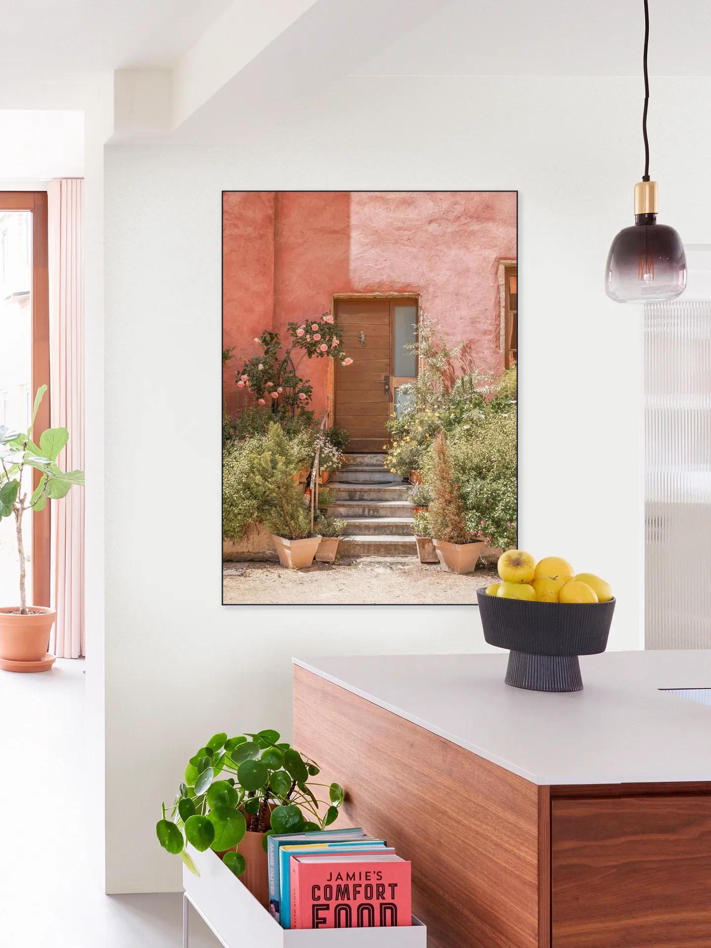 Pink House in France