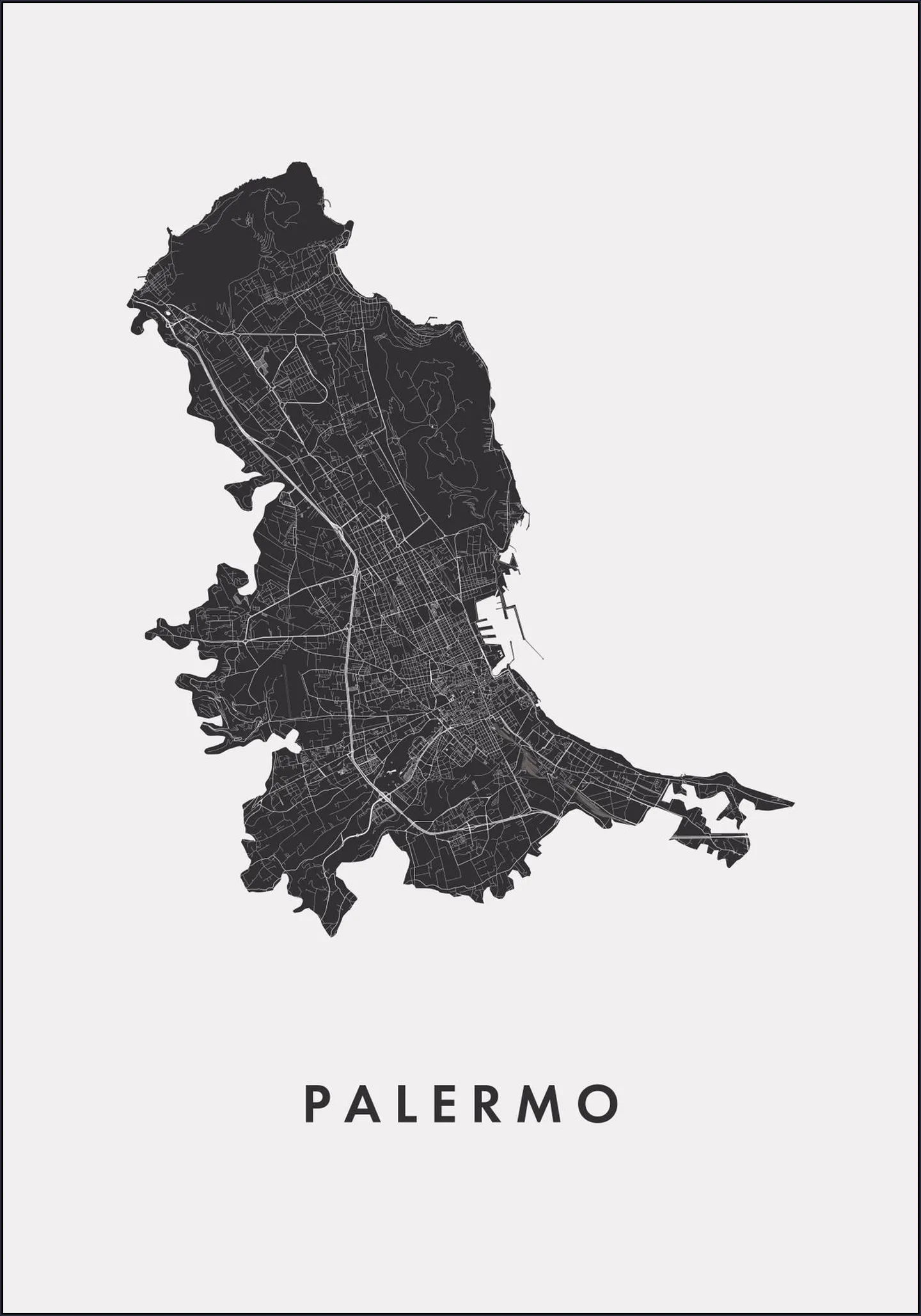 Palermo City Map