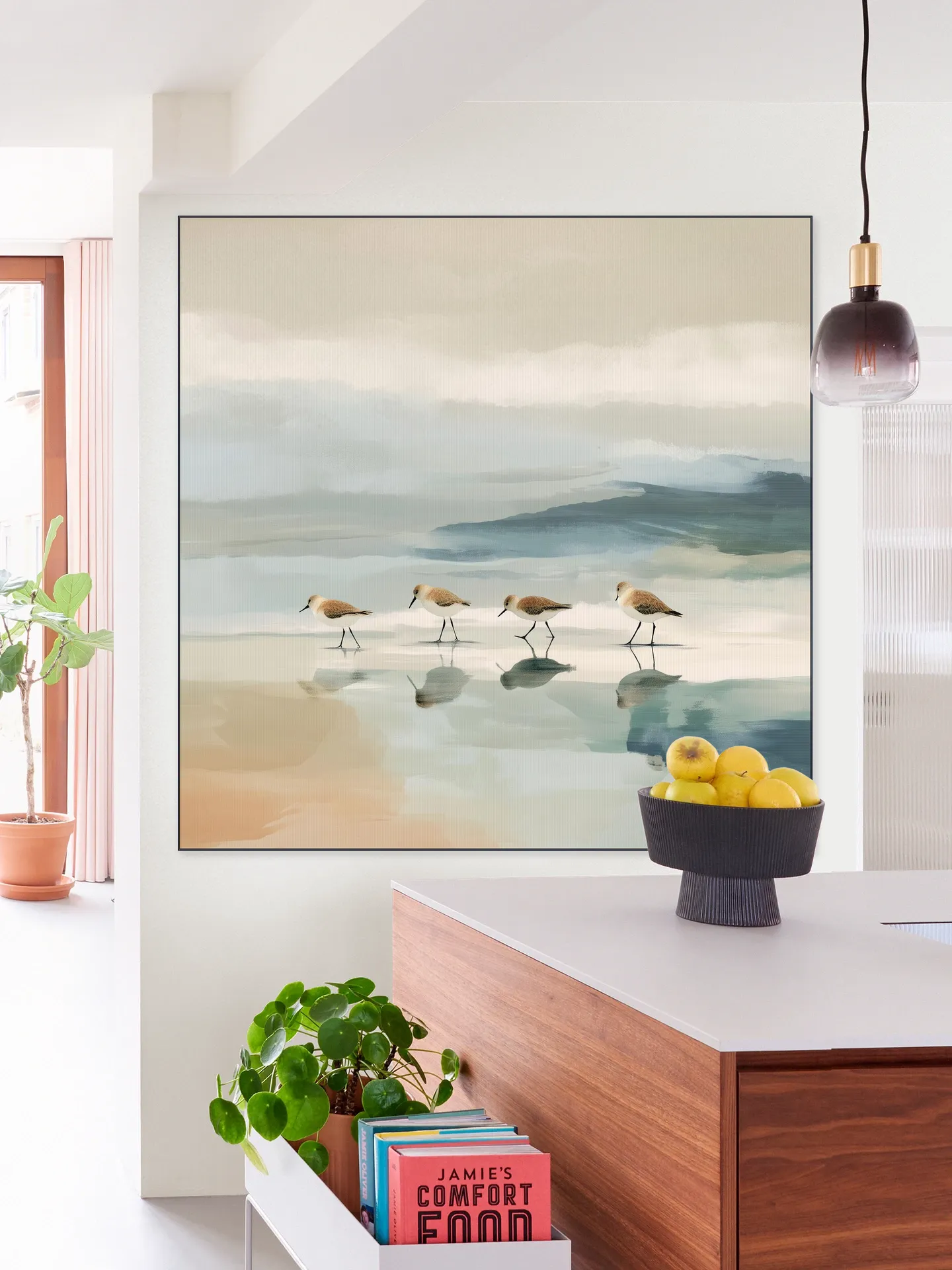 Minimal Coastal Shorebirds