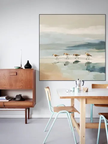 Minimal Coastal Shorebirds