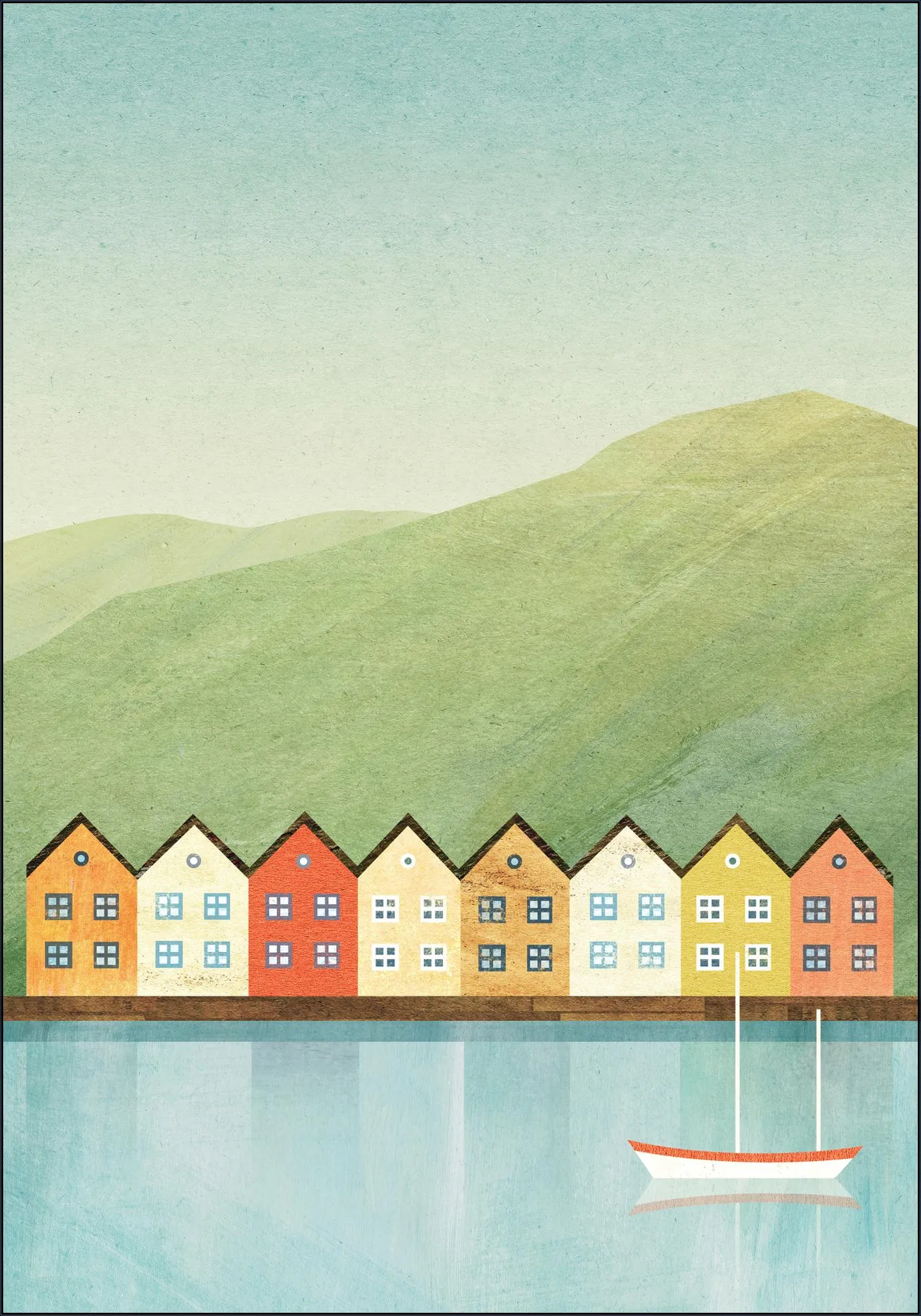 Colorful Houses - Bergen