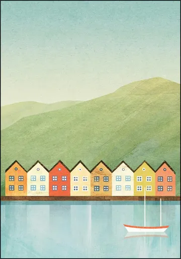 Colorful Houses - Bergen