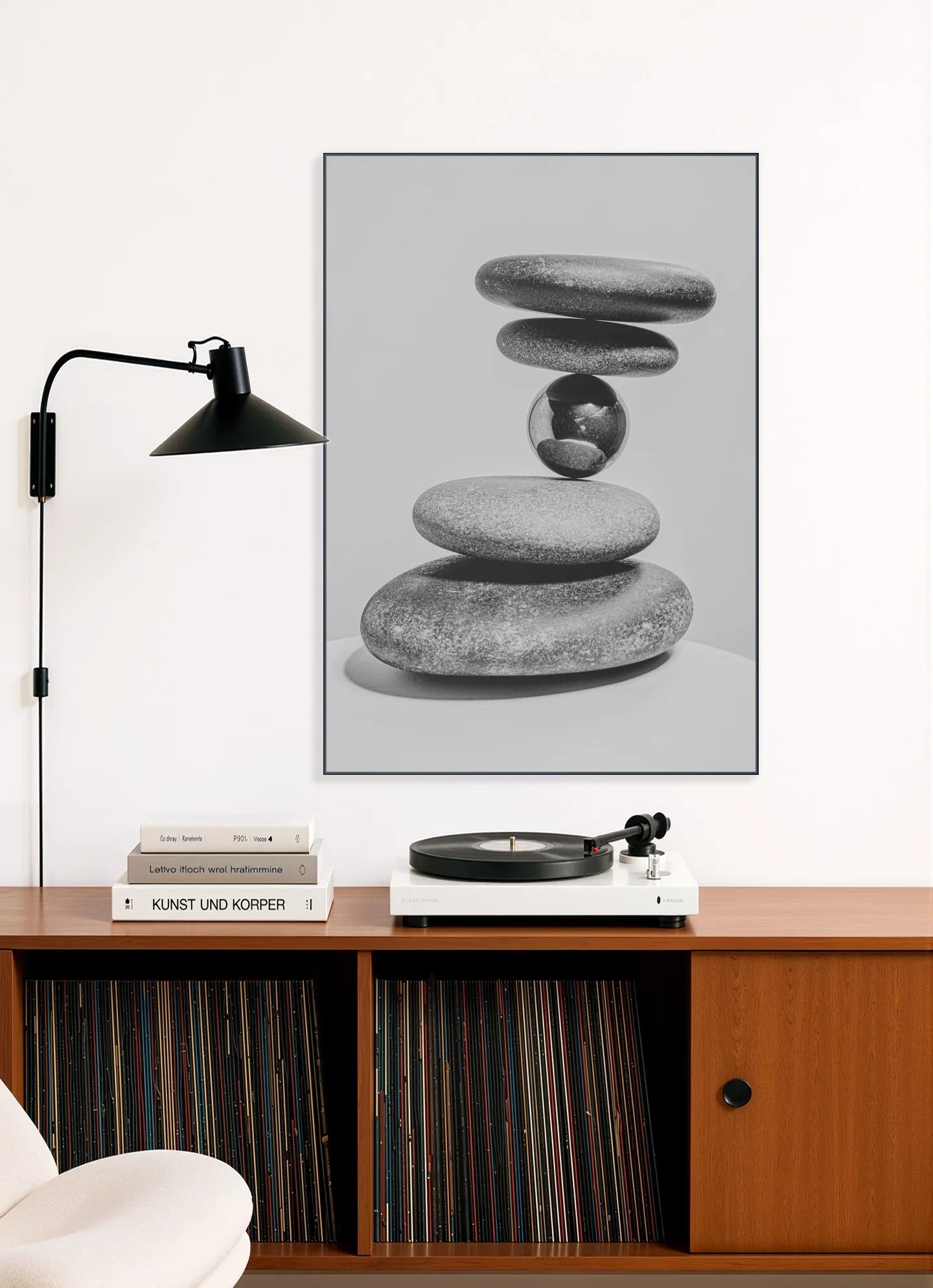 Balanced Stones with Blackpearl