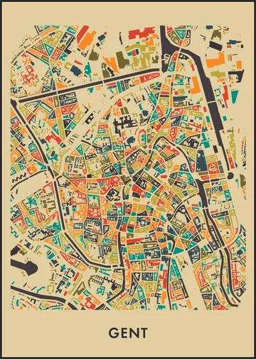 Gent Mosaic Map