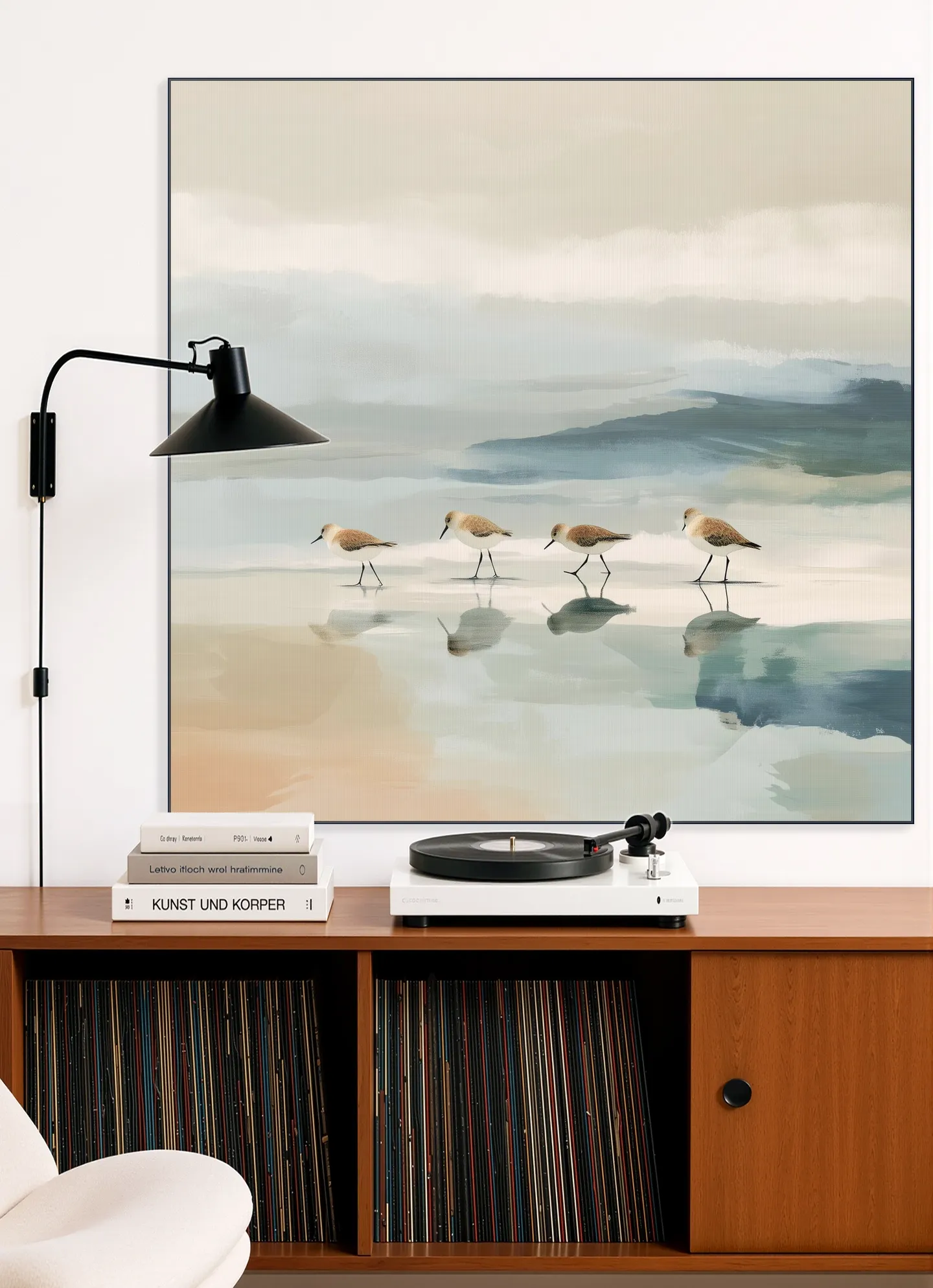 Minimal Coastal Shorebirds