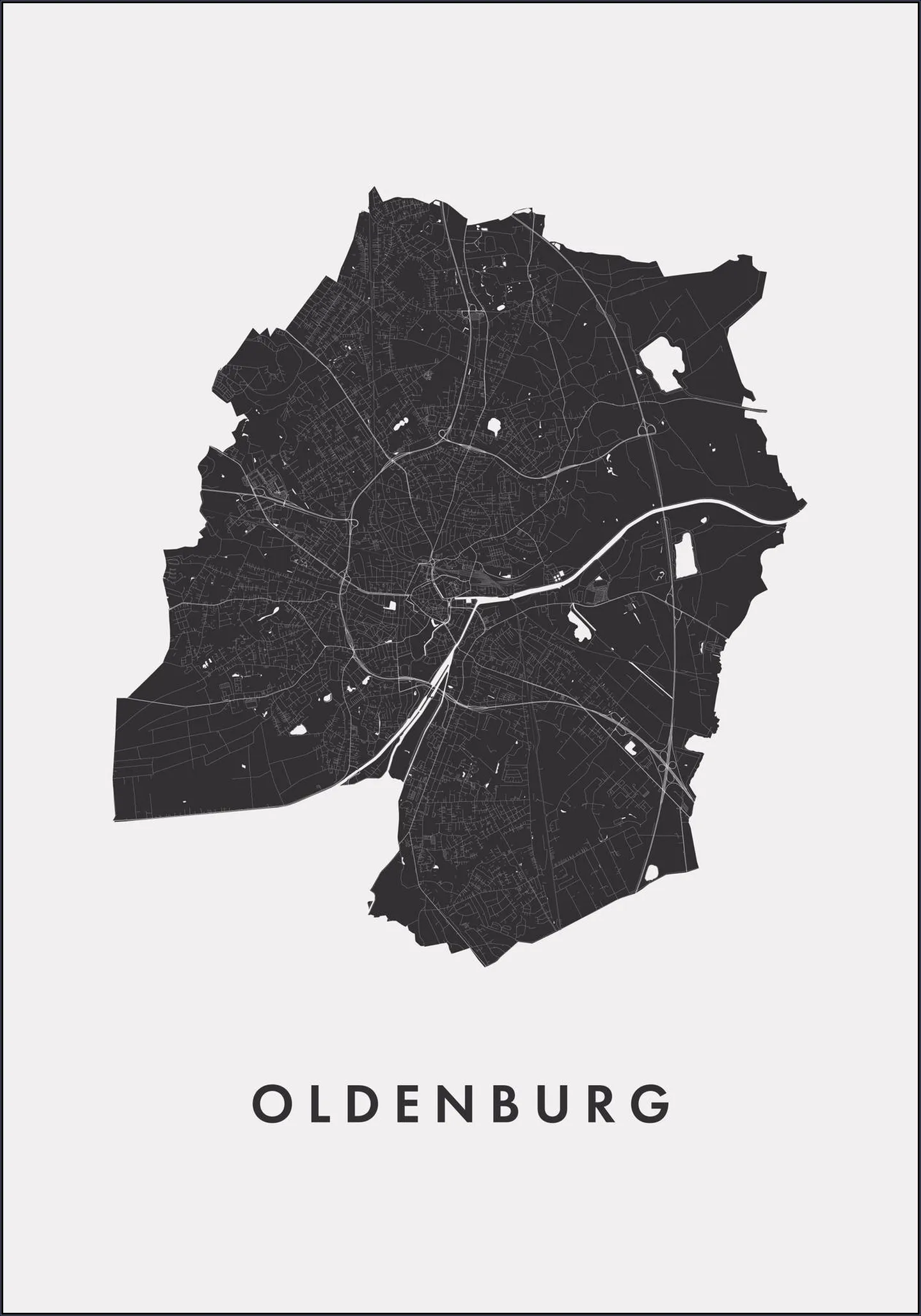 Oldenburg City Map
